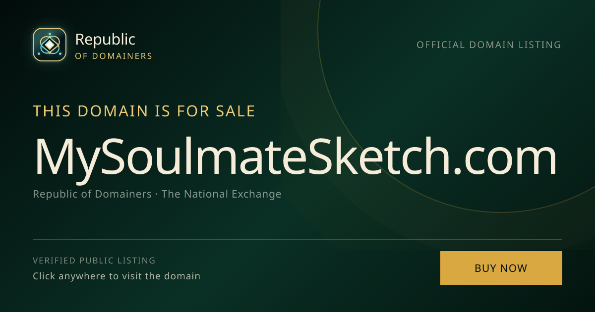 my soulmate sketch